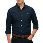 SUPERDRY Chemise Marine Homme Superdry Preppy. Coloris disponibles : Bleu