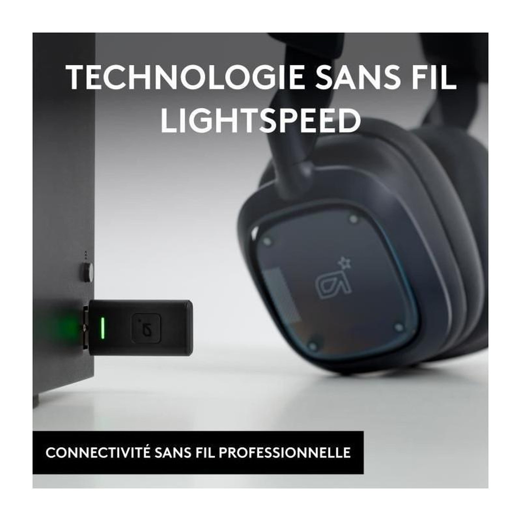 Voir la diapositive 4 : LOGITECH G Casque Gaming sans fil - ASTRO - A30 - Pour XBOX, PC, Mobile - Bleu marine