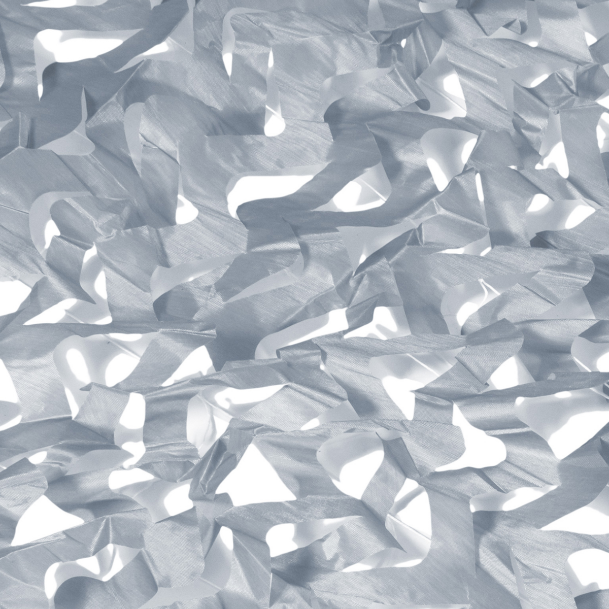 ID MARKET Voile d'ombrage rectangulaire design ombrière camouflage 4x6 M gris clair