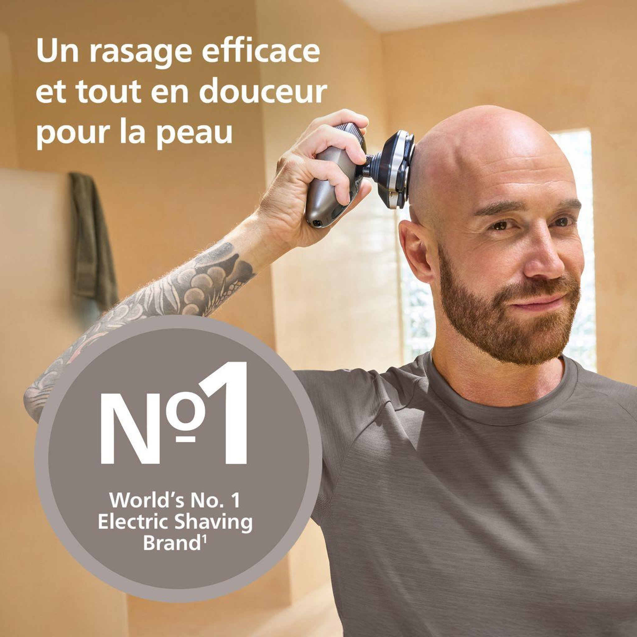 Voir la diapositive 2 : Philips Tête de rasoir de rechange pour rasoir tete