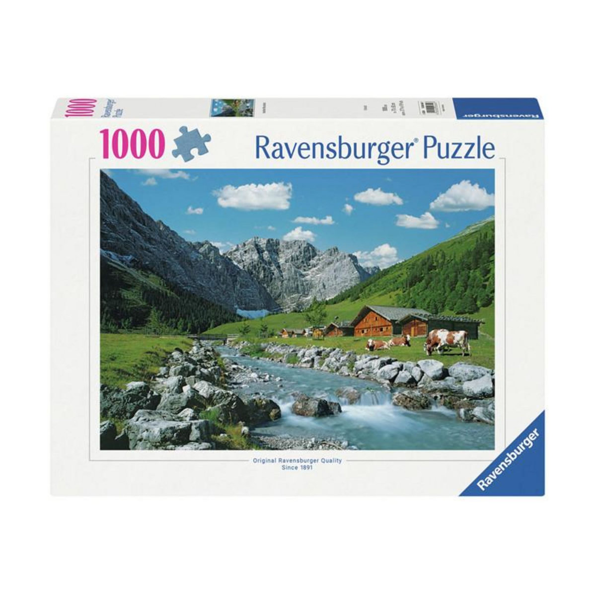 RAVENSBURGER Ravensburger - Jigsaw puzzle Karwendel Mountains Austria, 1000 pcs. 120006497