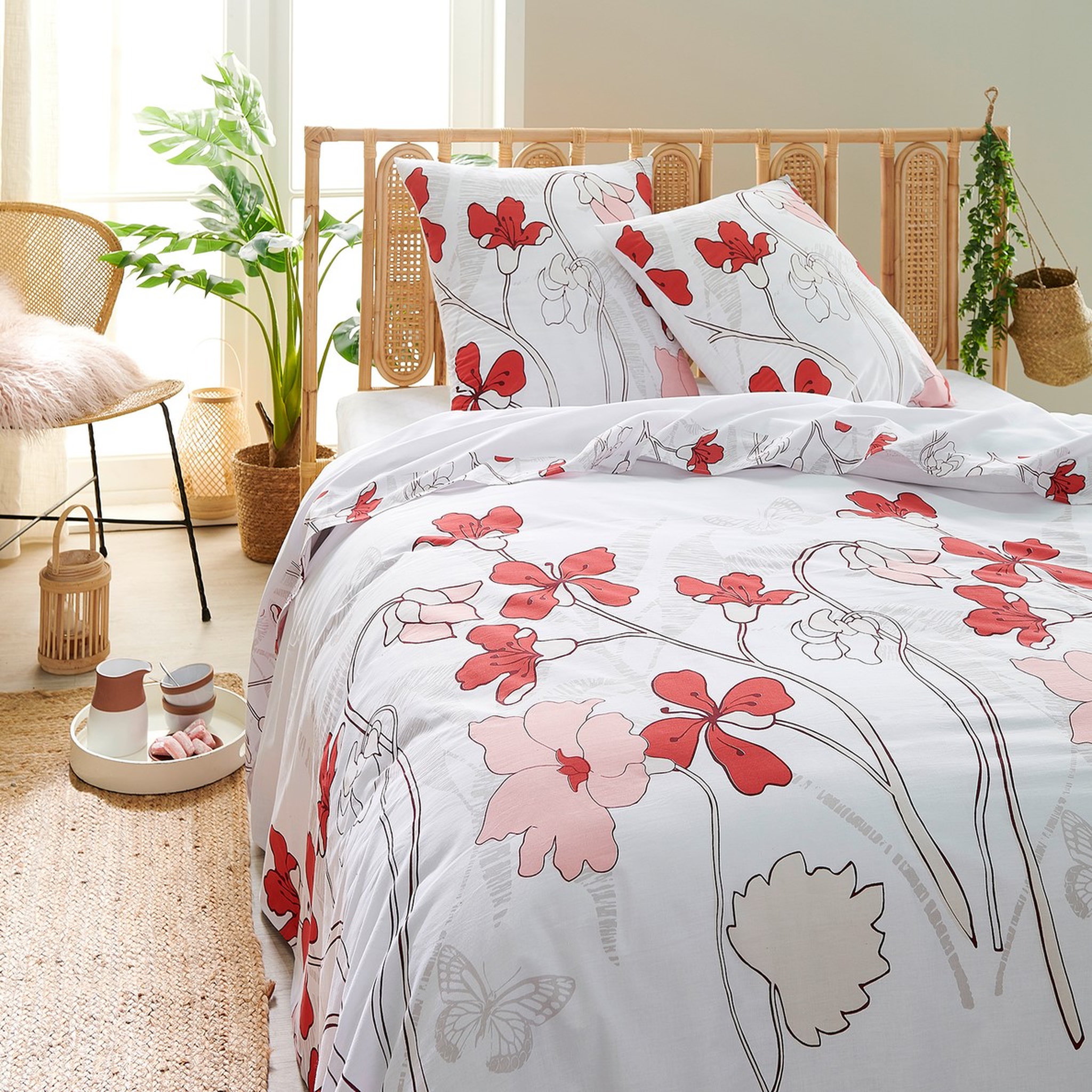 Parure housse de couette fantaisie en coton 51 fils LOLLYBEL