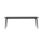 Voir la diapositive 5 : Paris Prix Table à Manger Design  Ellis  230cm Noir