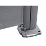 Voir la diapositive 2 : HESPERIDE Paravent rétractable de terrasse Antao graphite - 3 x 1,80 m - Hespéride