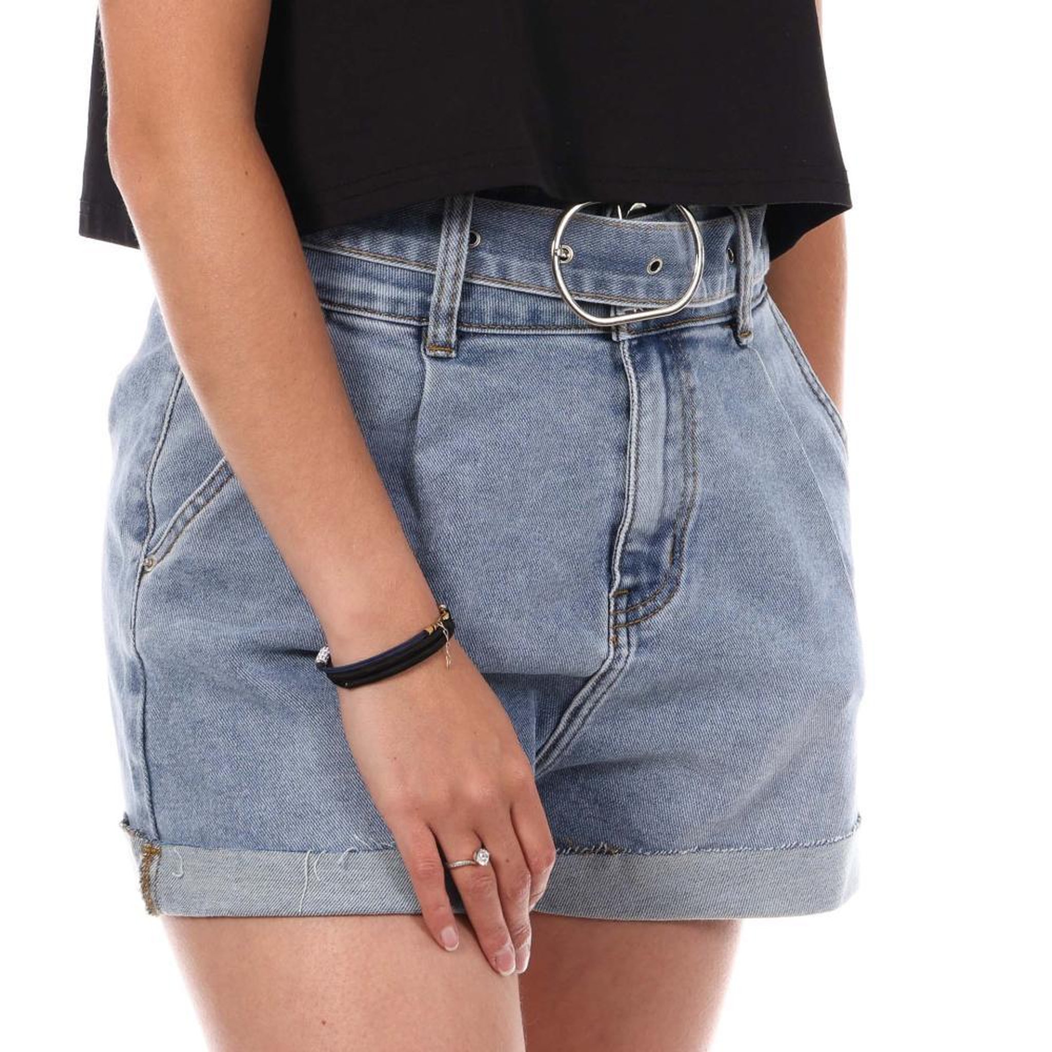MONDAY PREMIUM Short  Femme Monday Premium LW788. Coloris disponibles : Bleu