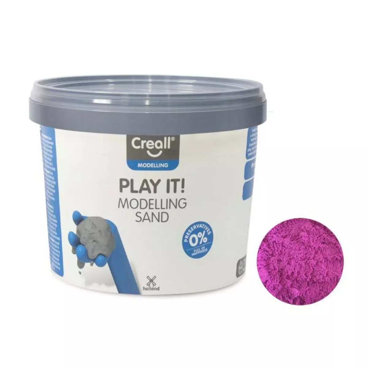 Creall Creall Play It Play Sand Purple, 750gr.