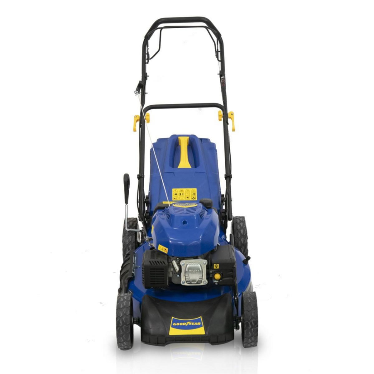 GOODYEAR Tondeuse thermique Autotractée 7.5CV Moteur 4T OHV 224 Cm3 Grandes Surfaces de travail GOODYEAR