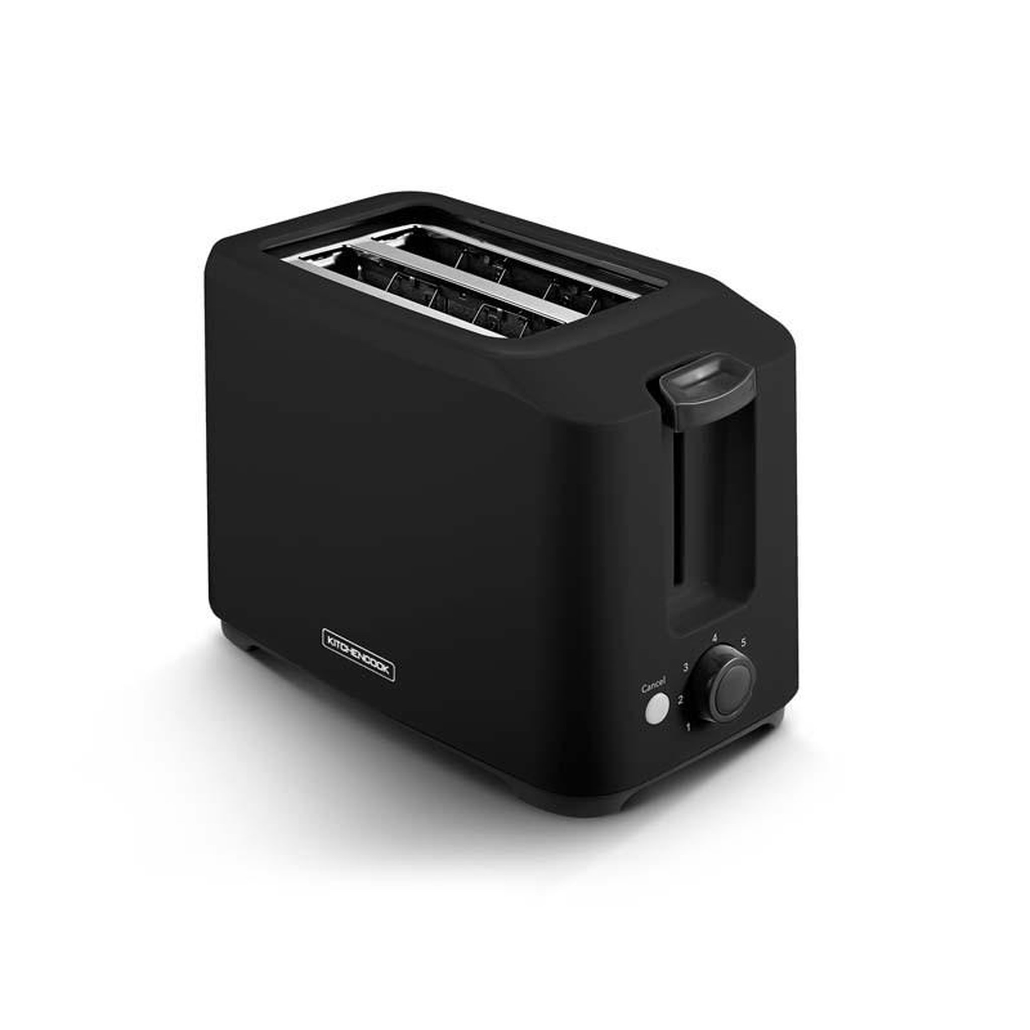 Voir la diapositive 1 : KITCHENCOOK Grille pain 2 fentes et tiroir ramasse miettes toasteo kitchencook