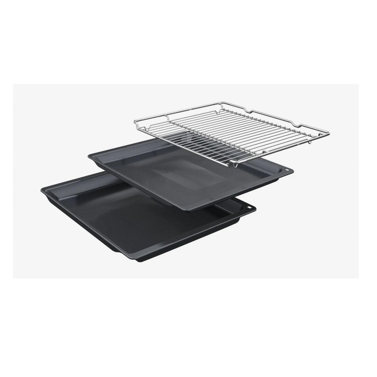 BOSCH Four intégrable 71l 60cm a+ pyrolyse noir - HBA7741B1