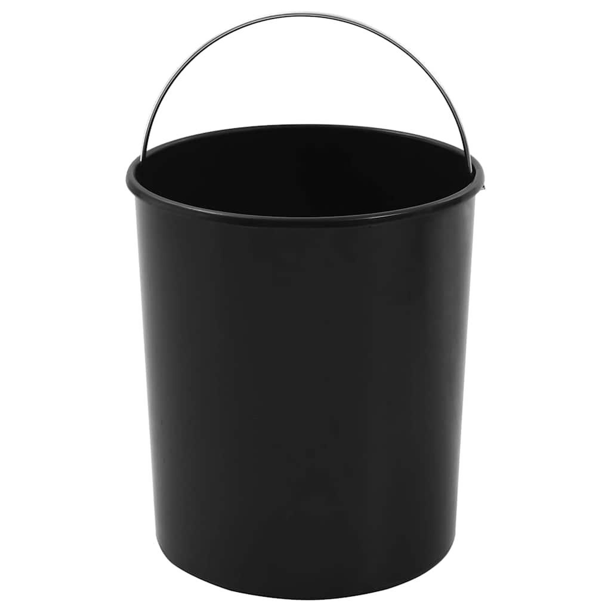 Voir la diapositive 5 : VIDAXL Poubelle integree de cuisine Plastique 12 L