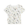 Voir la diapositive 4 : Petit Béguin Ensemble salopette bébé en gaze de coton et t-shirt Yao