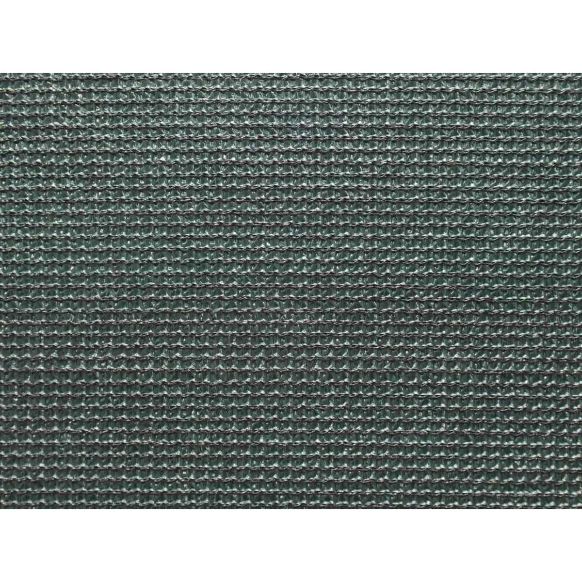 JARDIDECO Brise vue en toile tissée Vert foncé 10 m x H.1,00 m - Jardideco