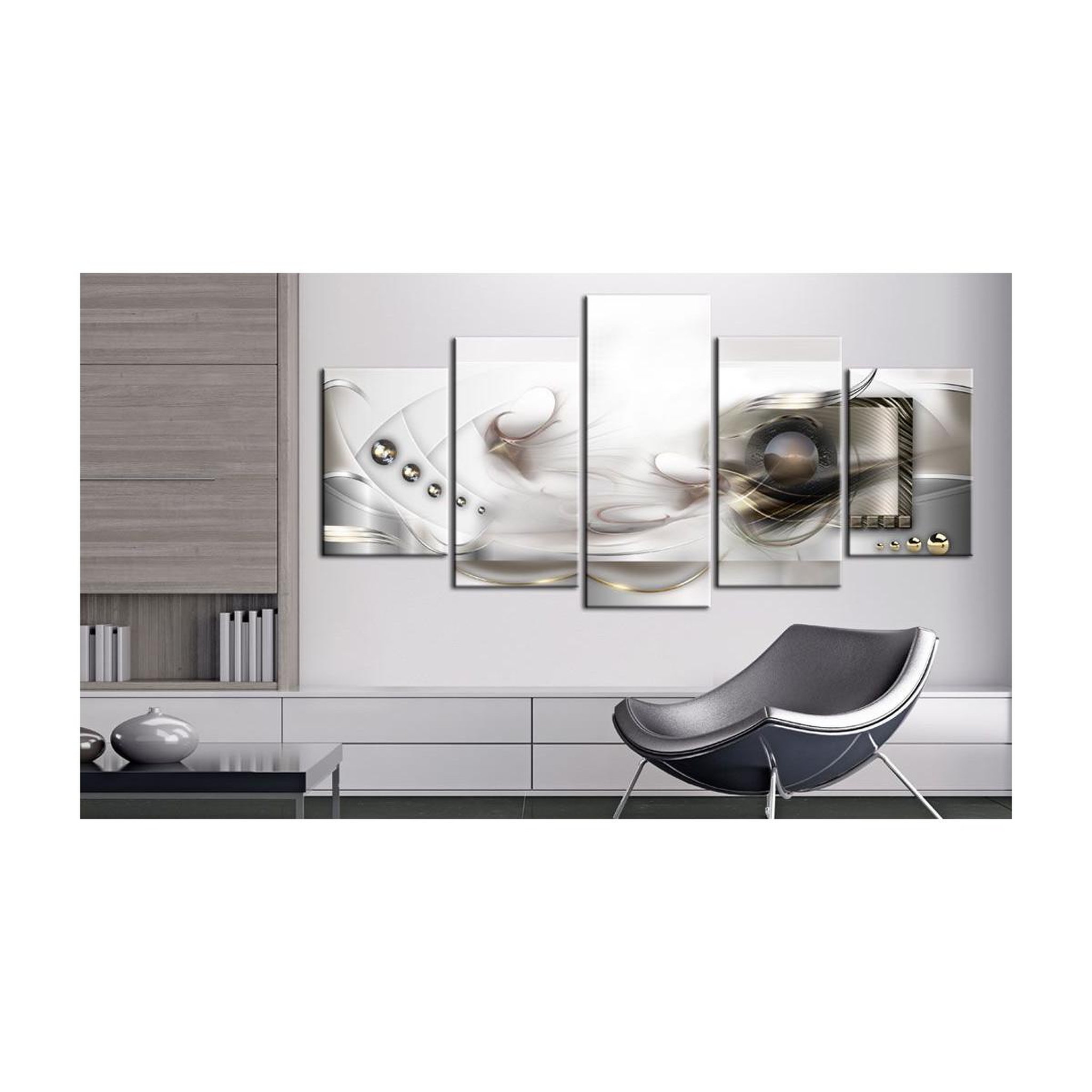 Voir la diapositive 2 : Paris Prix Tableau Imprimé  Pearly Mist