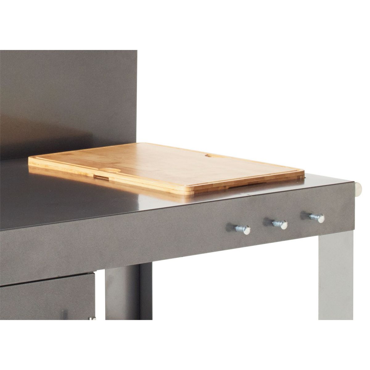 COOK'IN GARDEN Desserte métal accessoirisée NOVA