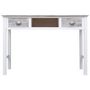 Voir la diapositive 4 : VIDAXL Bureau Gris 110x45x76 cm Bois