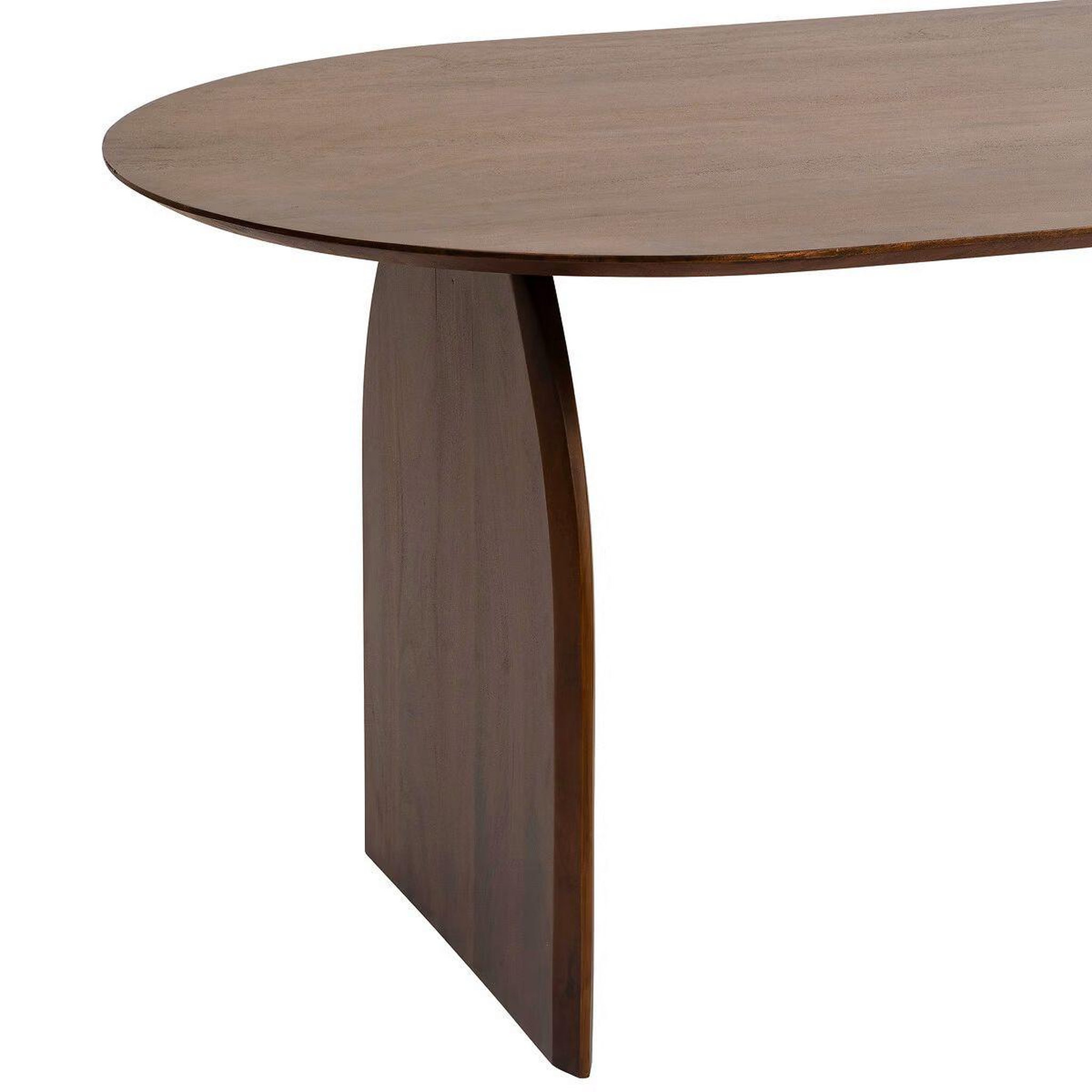 Voir la diapositive 3 : ATMOSPHERA Table à manger en bois massif 6 personnes isana - marron