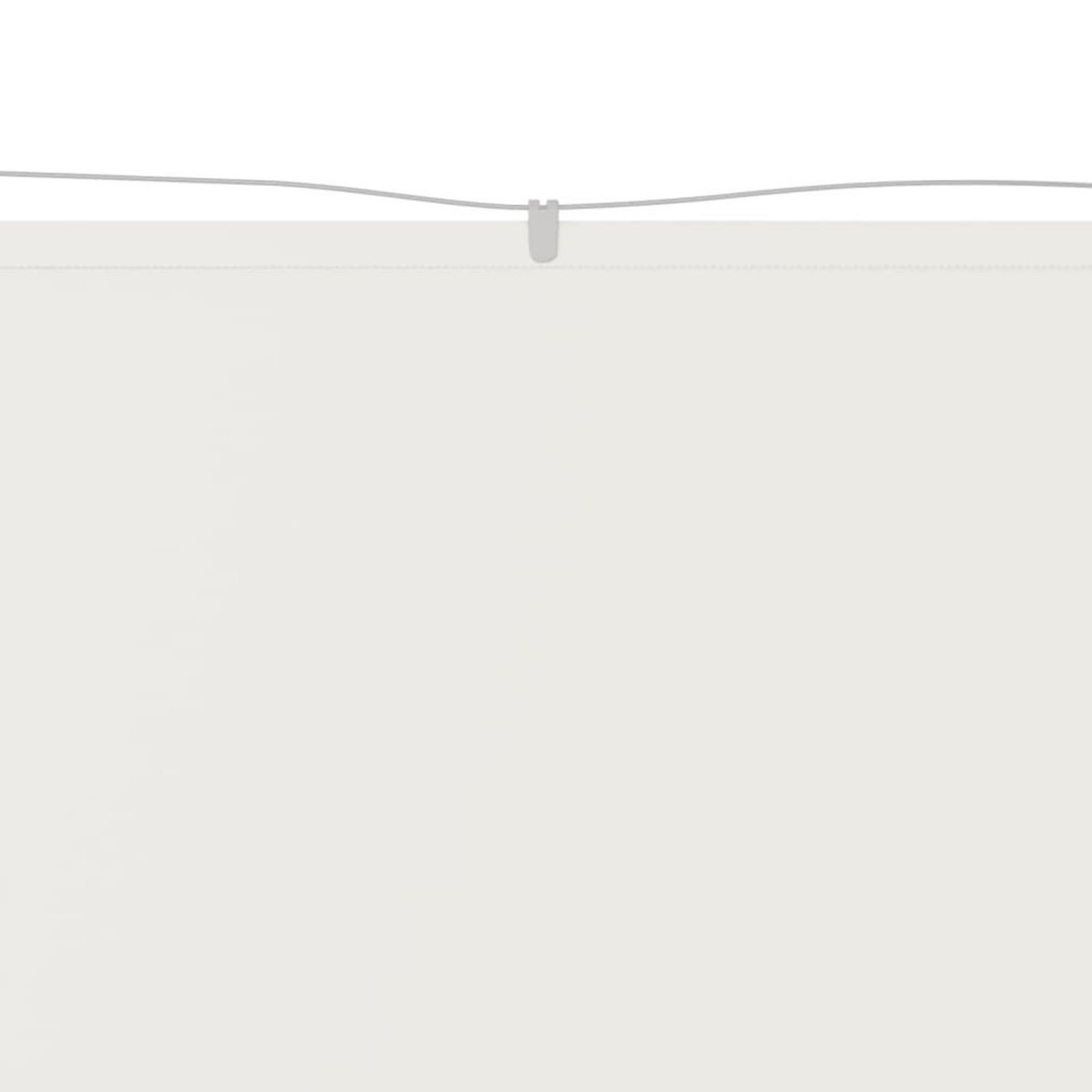 VIDAXL Auvent vertical Blanc 300x360 cm Tissu oxford