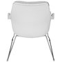 Voir la diapositive 4 : Paris Prix Fauteuil en Tissu Design  Mora  93cm Gris