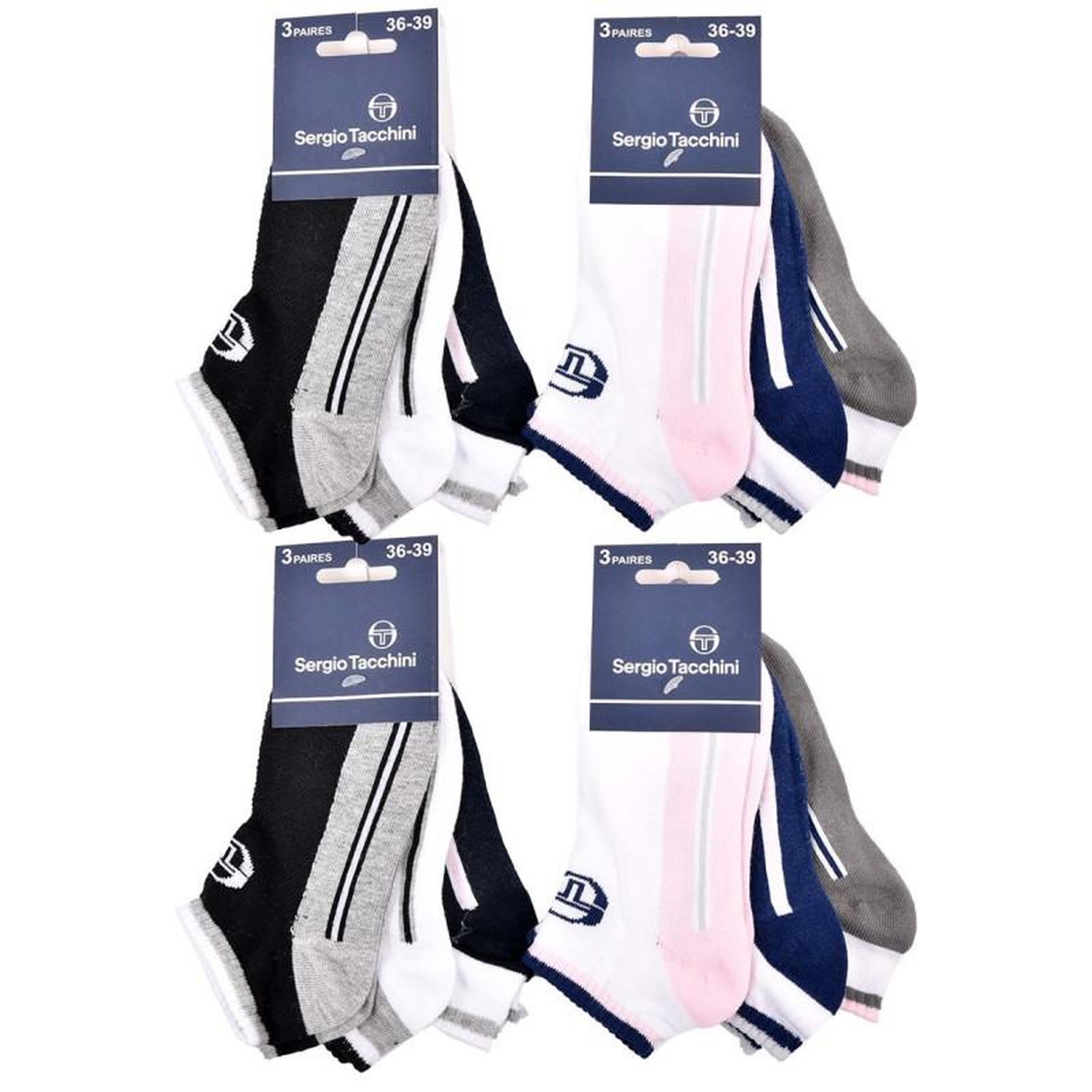 Voir la diapositive 4 : SERGIO TACCHINI Chaussettes SERGIO TACCHINI SNEAKER
