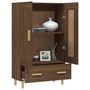 Voir la diapositive 4 : VIDAXL Buffet Chene marron 70x31x115 cm Bois d'ingenierie