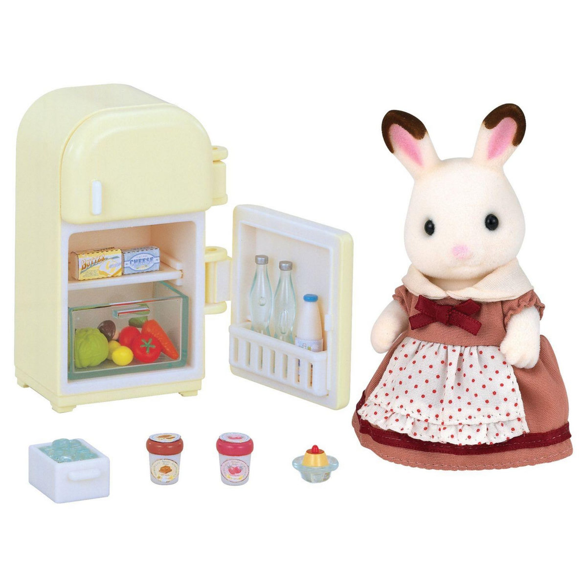 Sylvanian families 5014 - Maman lapin chocolat réfrigérateur - Sylvanian Families