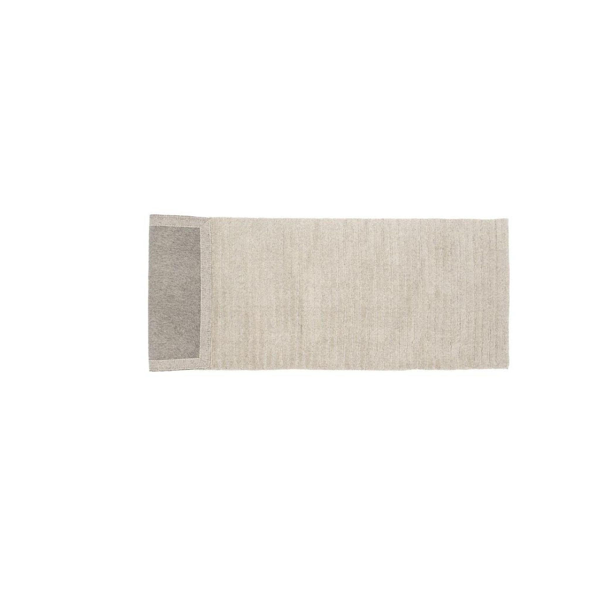 Voir la diapositive 2 : Paris Prix Tapis design  milton  70x200cm gris clair