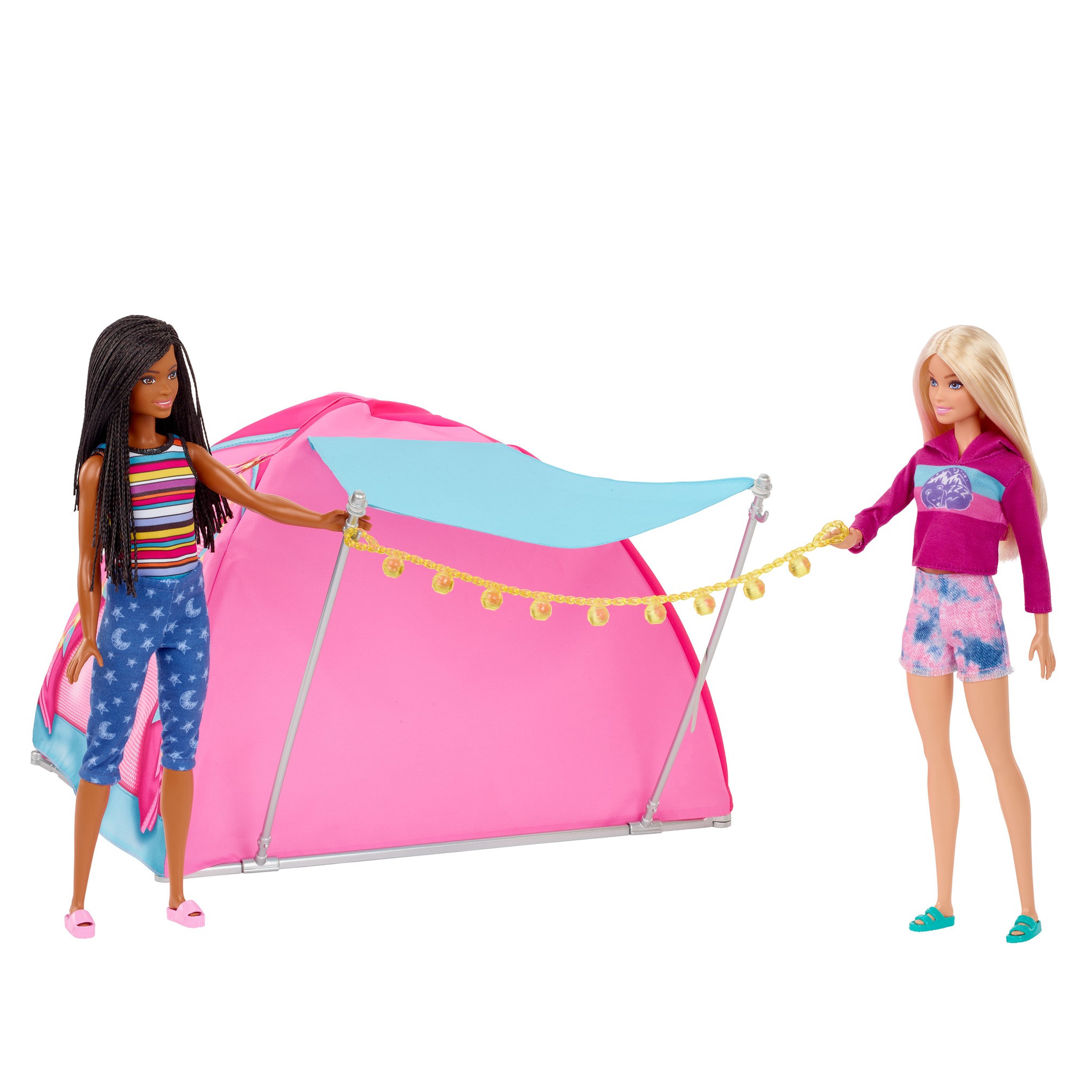 Voir la diapositive 4 : BARBIE Poupée Barbie coffret camping