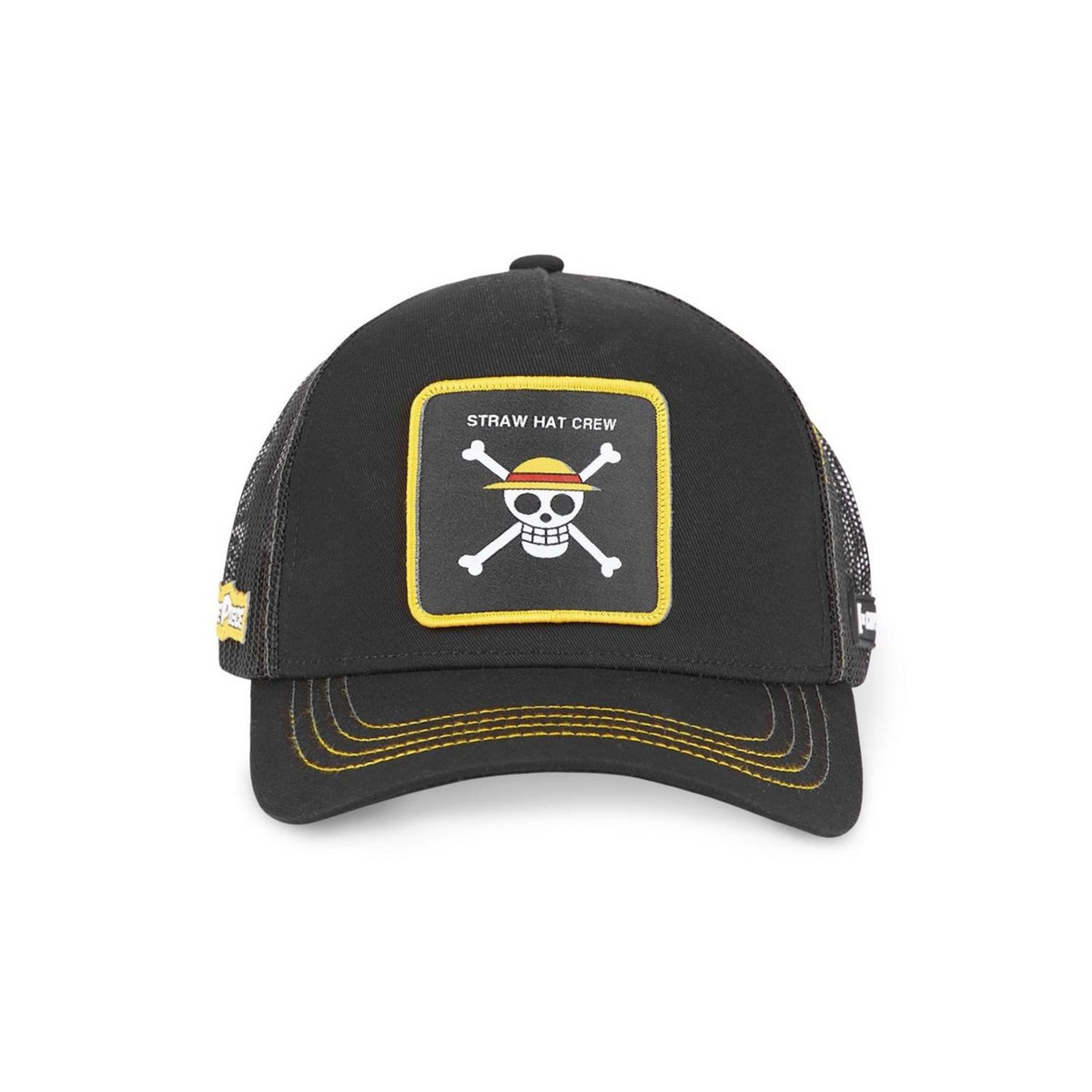 CAPSLAB Casquette trucker avec filet One Piece Luffy