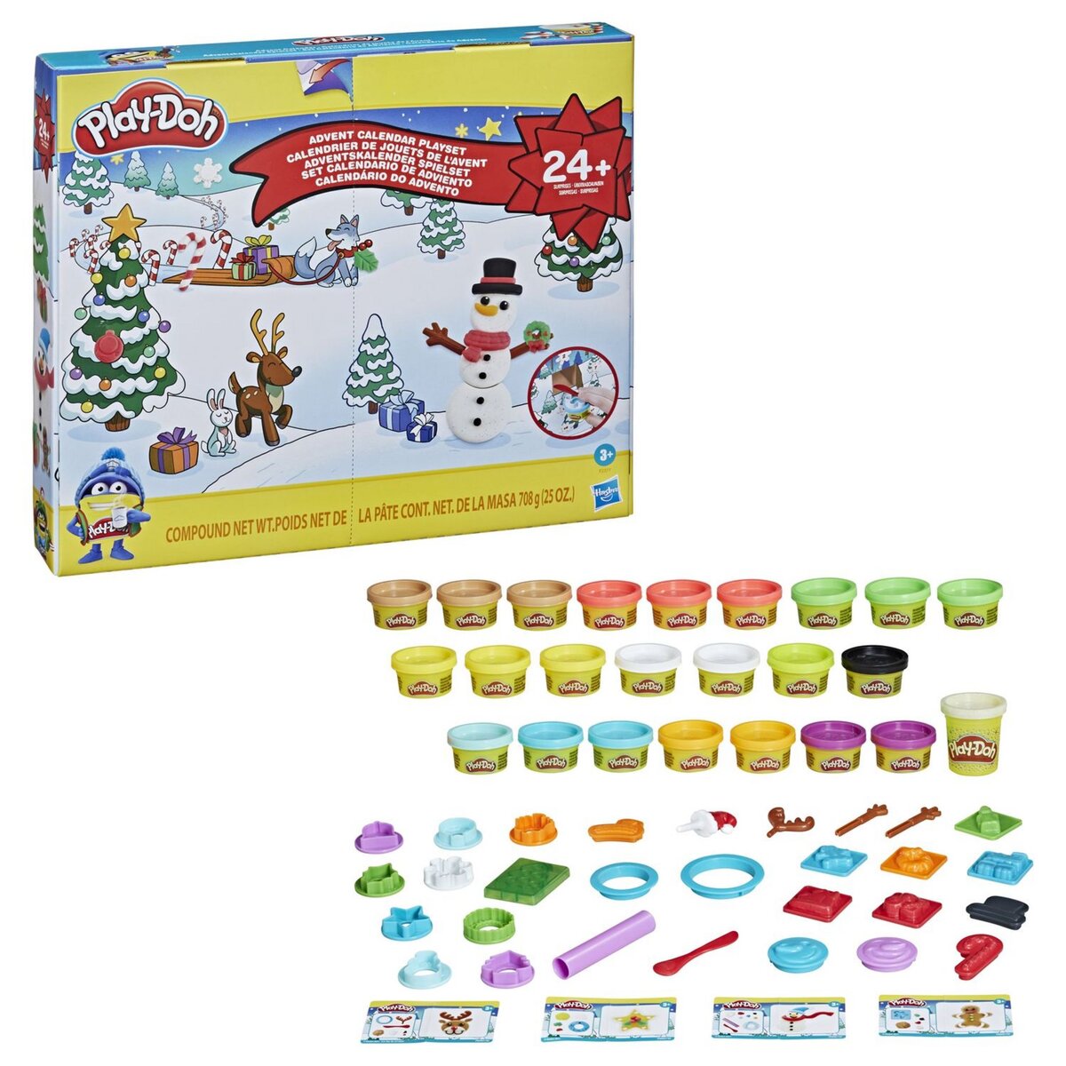 HASBRO Play-Doh Calendrier de l'Avent