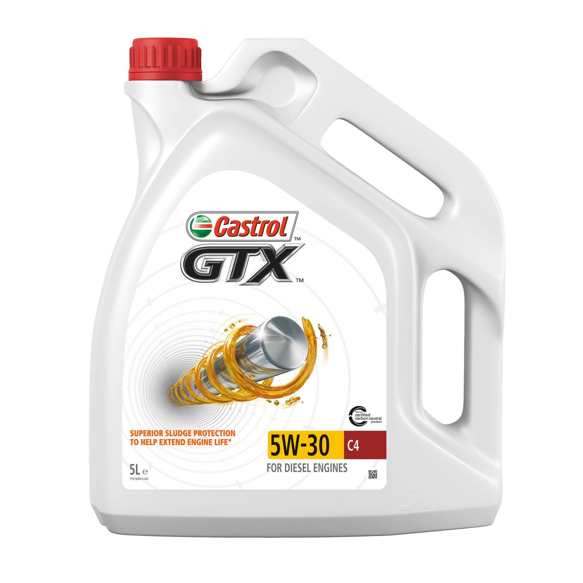 Voir la diapositive 1 : Castrol Huile moteur CASTROL GTX 5W-30 C4 5L