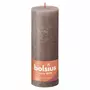 BOLSIUS Bolsius Bougies pilier rustiques Shine 4 pcs 190x68 mm Taupe rustique