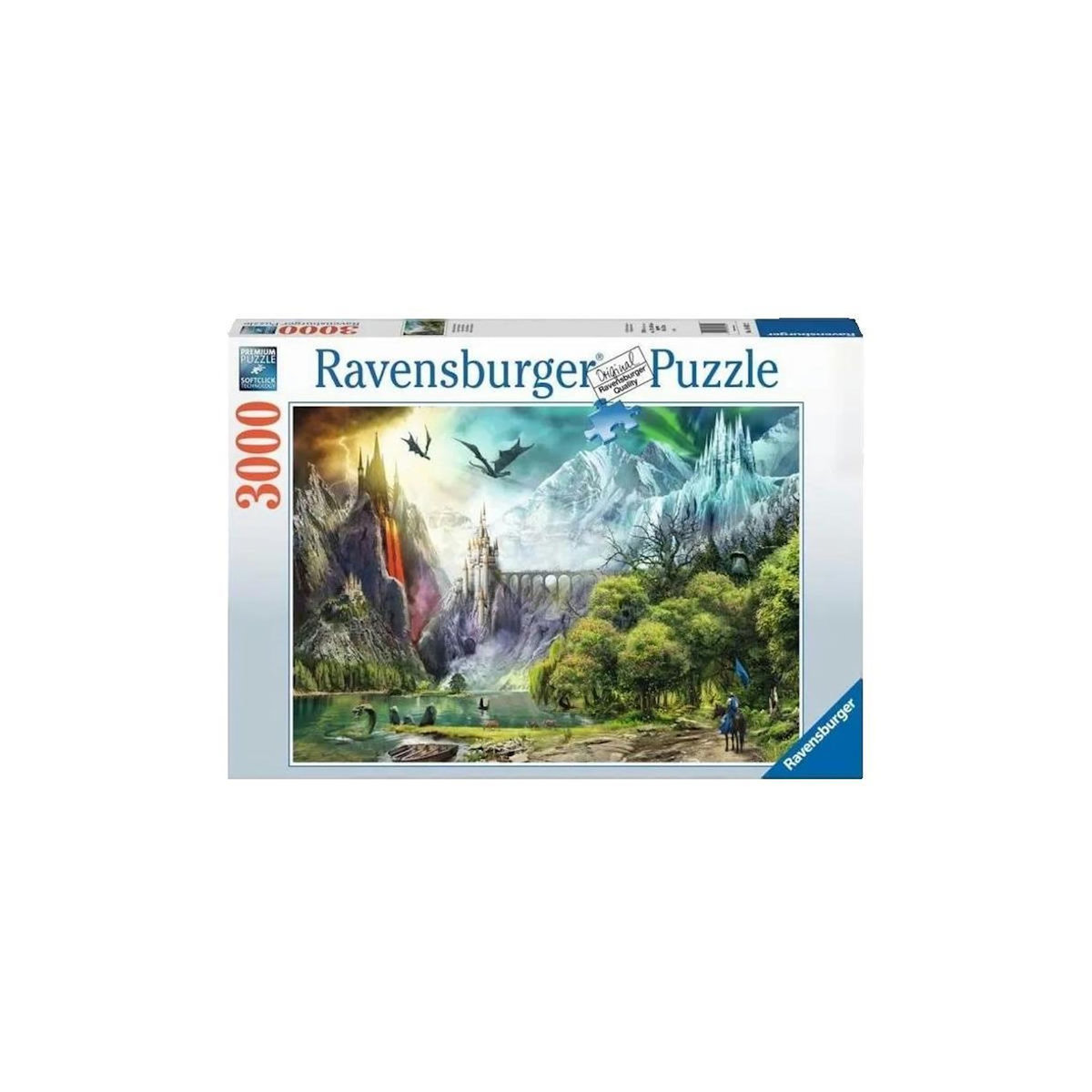 RAVENSBURGER Puzzle Ravensburger Règne des Dragons 3000 pièces
