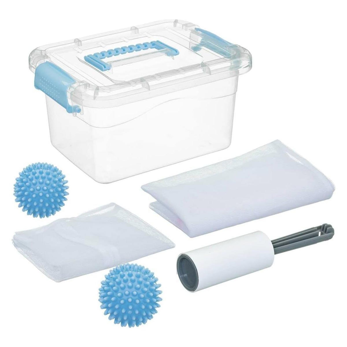 FIVE Kit à Linge 6 Pièces  Maldon  25cm Bleu