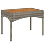 Voir la diapositive 3 : VIDAXL Chaises inclinables de jardin lot de 2 et table resine tressee