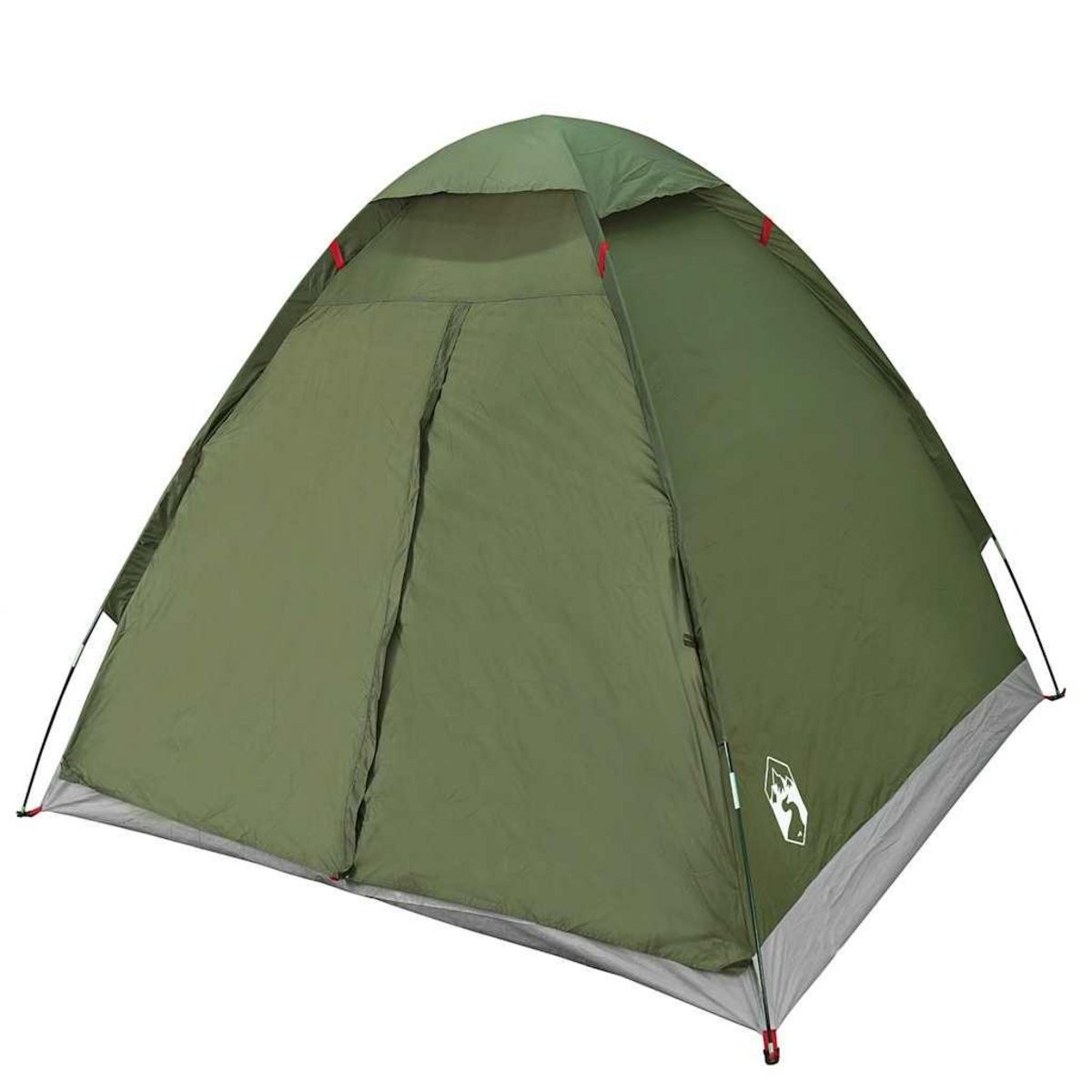 VIDAXL Tente de camping a dome 2 personnes vert olive impermeable