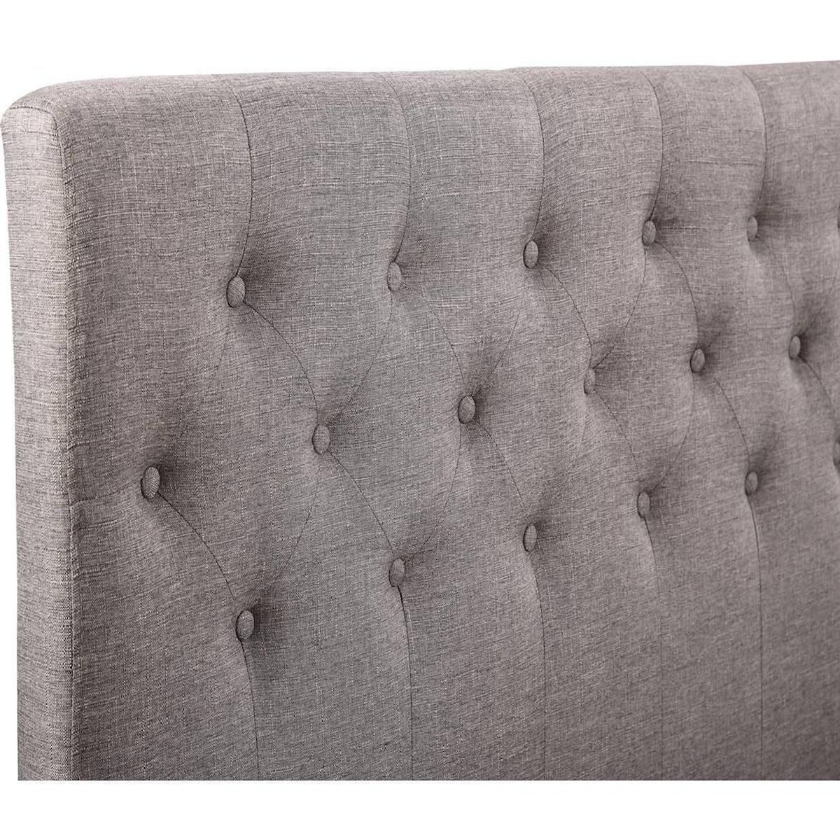 Habitat et Jardin Lit  Emmy  - 160 x 200 cm - Taupe