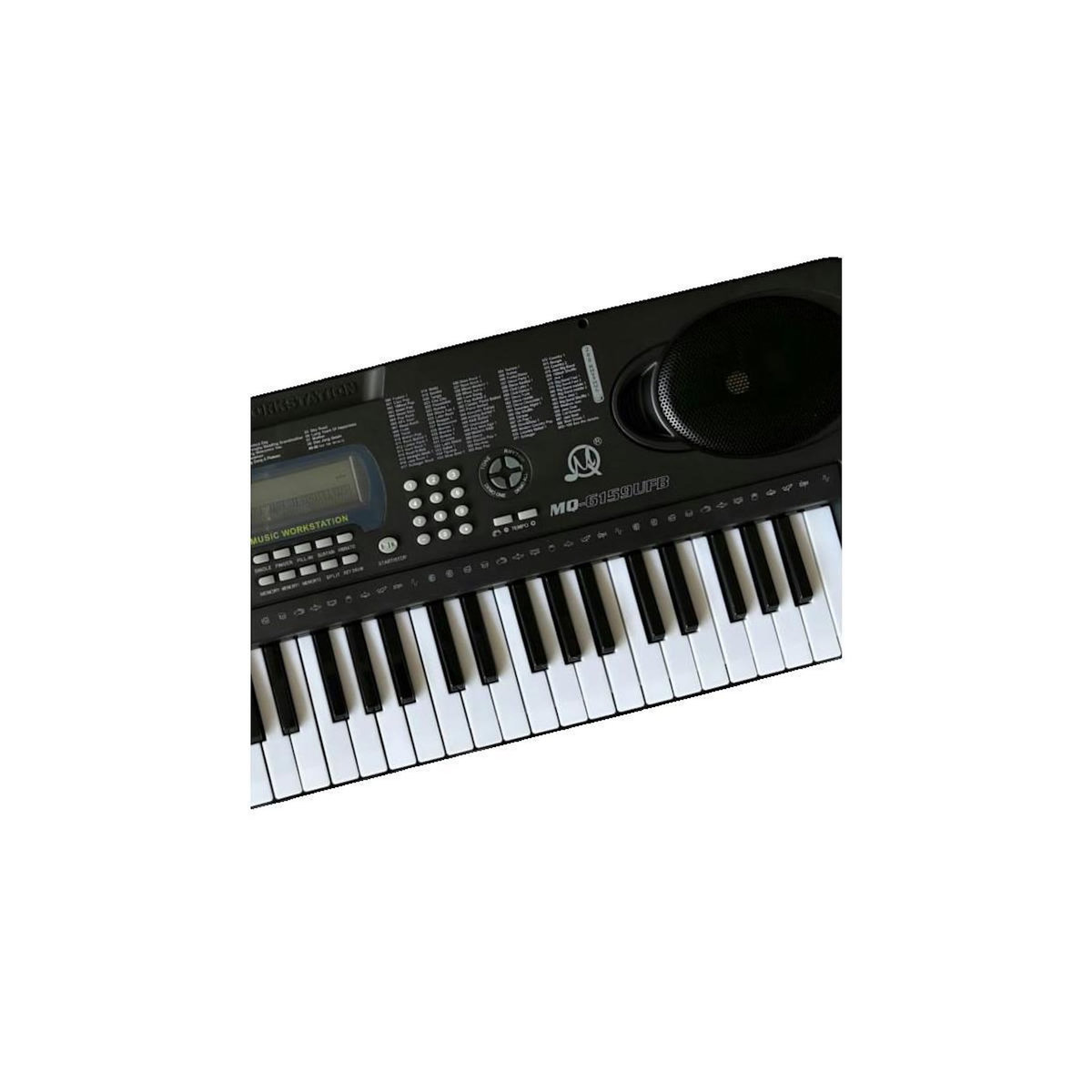 MQS Clavier éducatif mq MQ 6159 UFB 61 touches noir