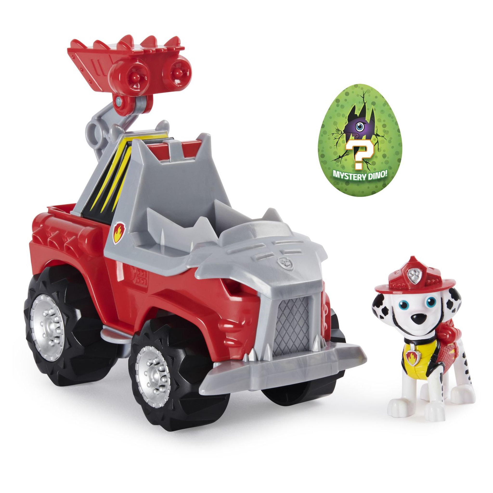 Voir la diapositive 1 : SPIN MASTER Véhicule + figurine - Marcus - Pat'Patrouille Dino Rescue