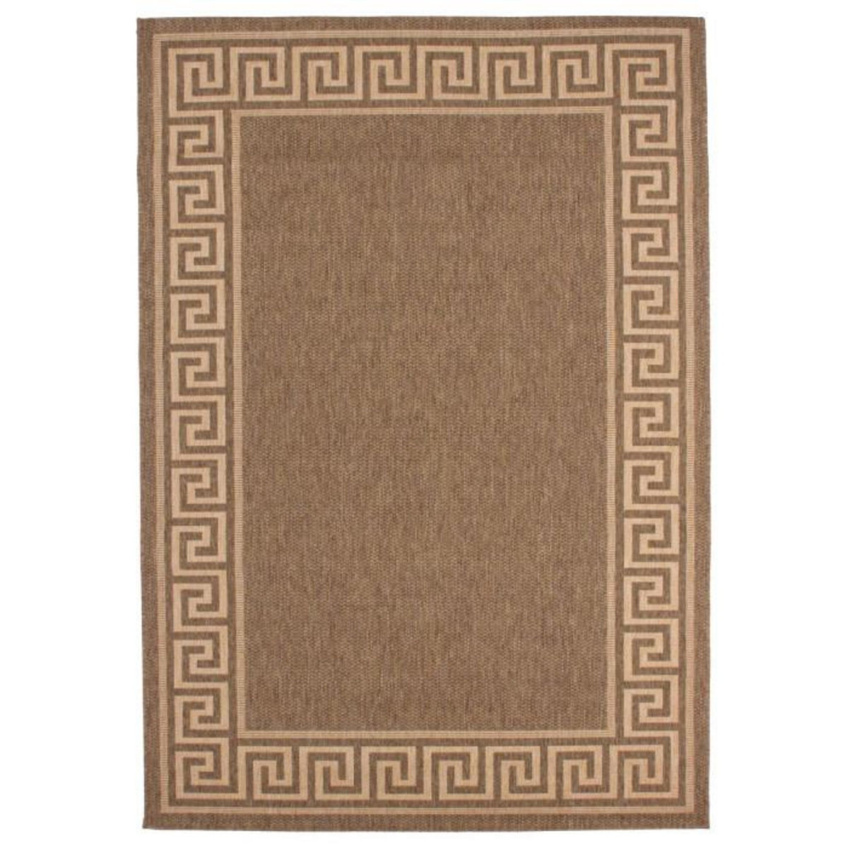 Paris Prix Tapis Graphique à Poils Courts  Malmo  Marron Café