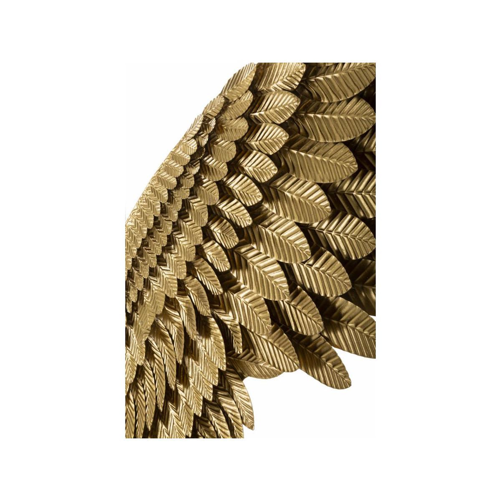 Voir la diapositive 4 : Paris Prix Paire d'ailes en métal  super  146cm or