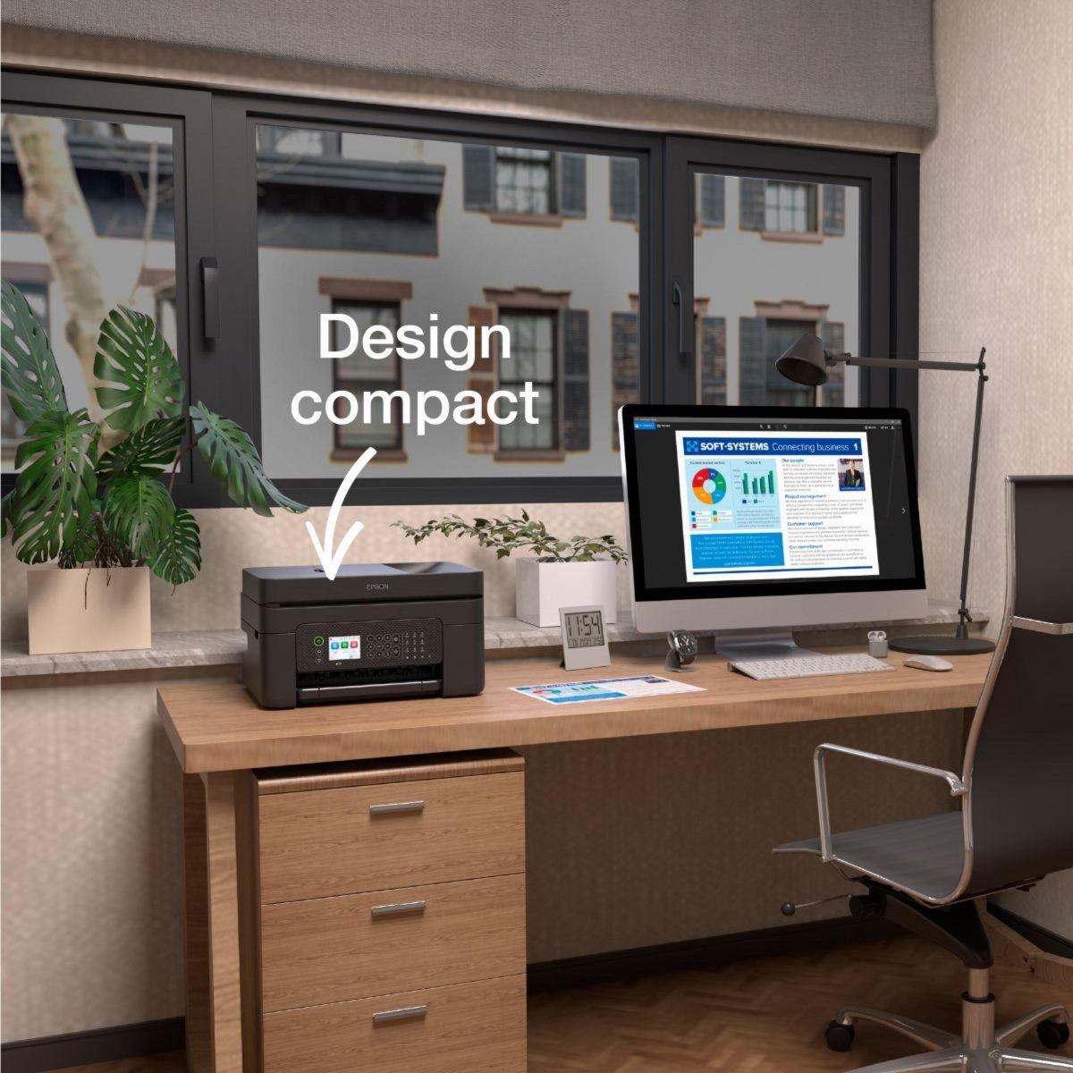 Epson Imprimante jet d'encre WorkForce WF-2950DWF