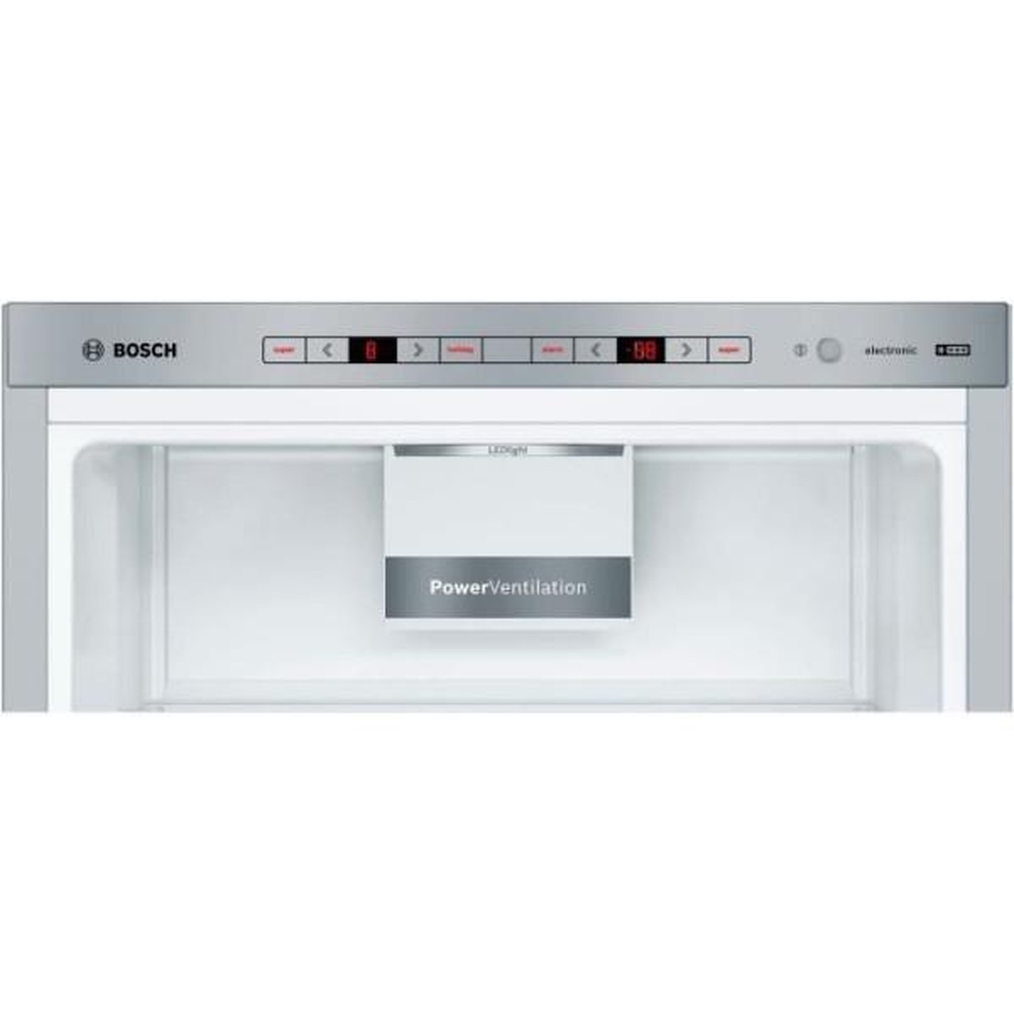 Voir la diapositive 6 : BOSCH Réfrigérateur combiné 60cm 343l lowfrost - KGE398IBP