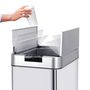 Voir la diapositive 4 : Kitchen move Poubelle automatique 60l inox - bat-d850