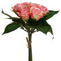 Voir la diapositive 1 : ATMOSPHERA Bouquet de Fleurs  9 Roses  25cm Rose