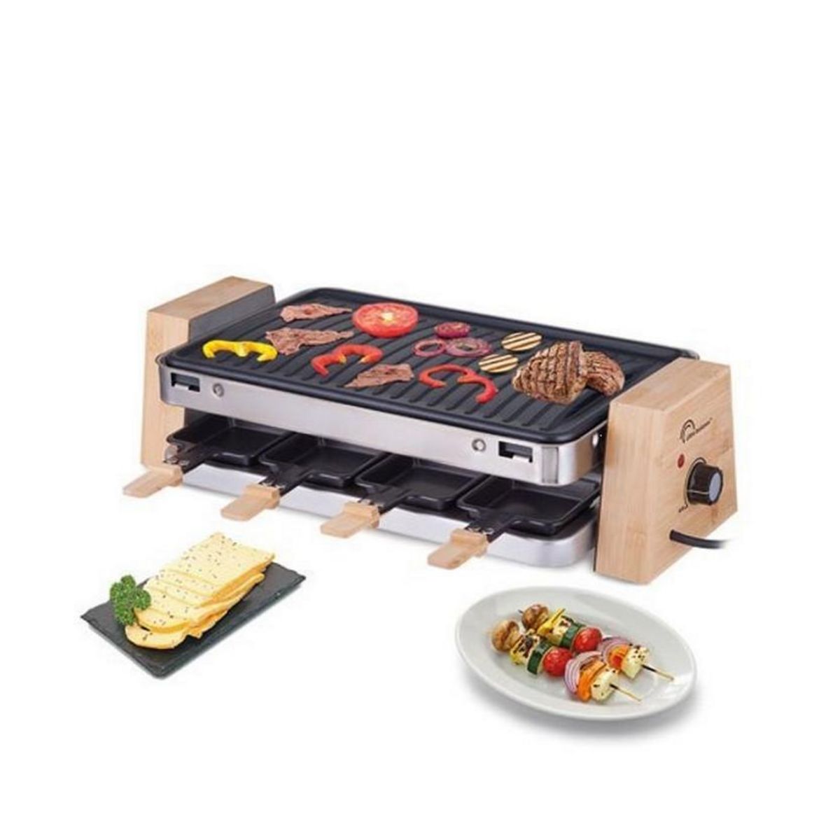 LITTLE BALANCE Appareil à raclette 8 personnes 1500w - 8388