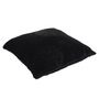 Voir la diapositive 3 : Paris Prix Coussin Déco  Imitation Fourrure  40x40cm Noir