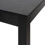 Voir la diapositive 5 : VIDAXL Table de bar MDF noir 115x55x107 cm