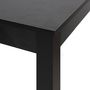 Voir la diapositive 5 : VIDAXL Table de bar MDF noir 115x55x107 cm