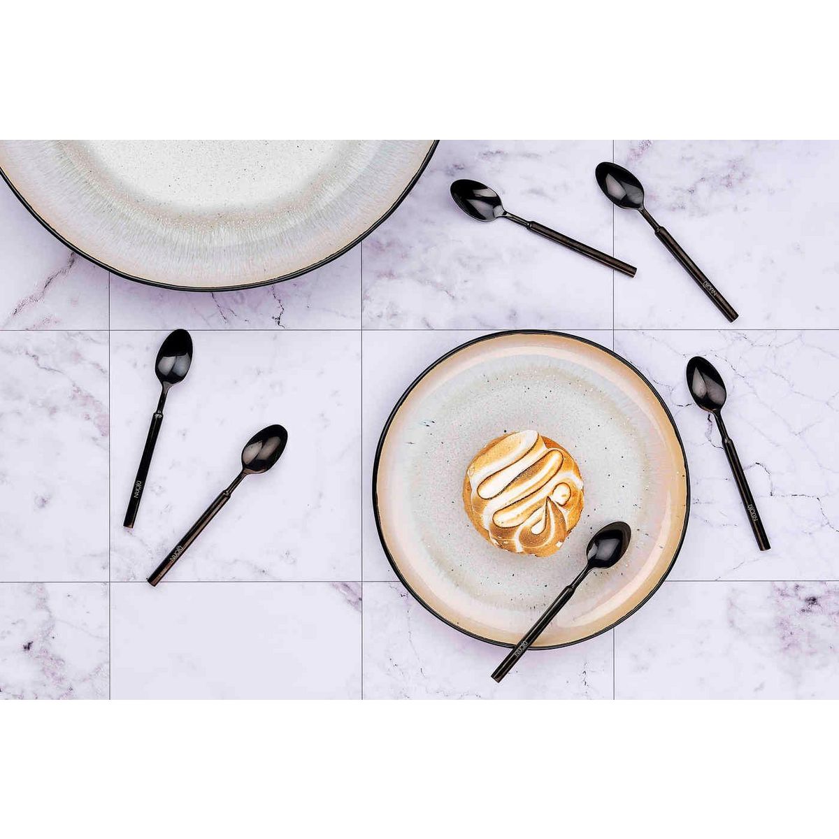 BJORN Coffret 6 petites cuillères VIGGO - Black