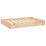 Voir la diapositive 2 : VIDAXL Lit pour chien 71,5x54x9 cm Bois de pin solide